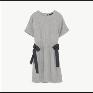 Zara grey mini dress